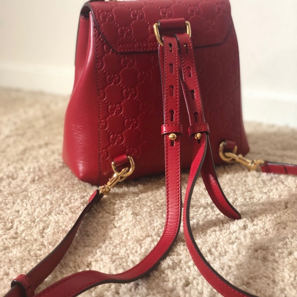 Authentic Gucci Buckle Backpack - Picture 4 of 5